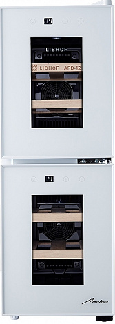 Винный шкаф Libhof Amateur APD-12 white