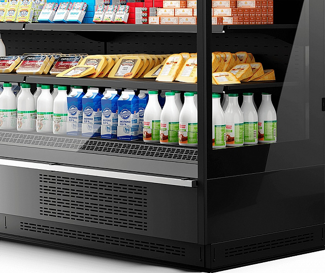 Горка холодильная Dazzl Vega 080 H210 F 250 Plug-in фруктовая