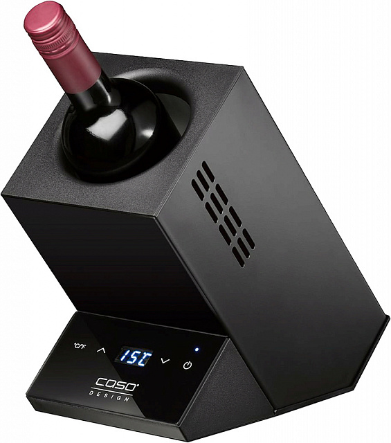 Охладитель бутылок CASO WineCase One Black