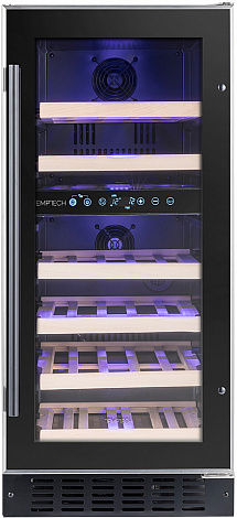 Винный шкаф Temptech Premium WPQ38DCB черный