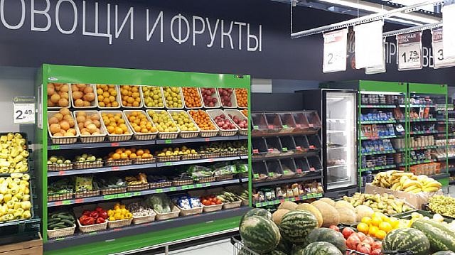 Горка холодильная ENTECO MASTER НЕМИГА П2 CUBE1 250 ВВ (выносной агрегат) пристенная