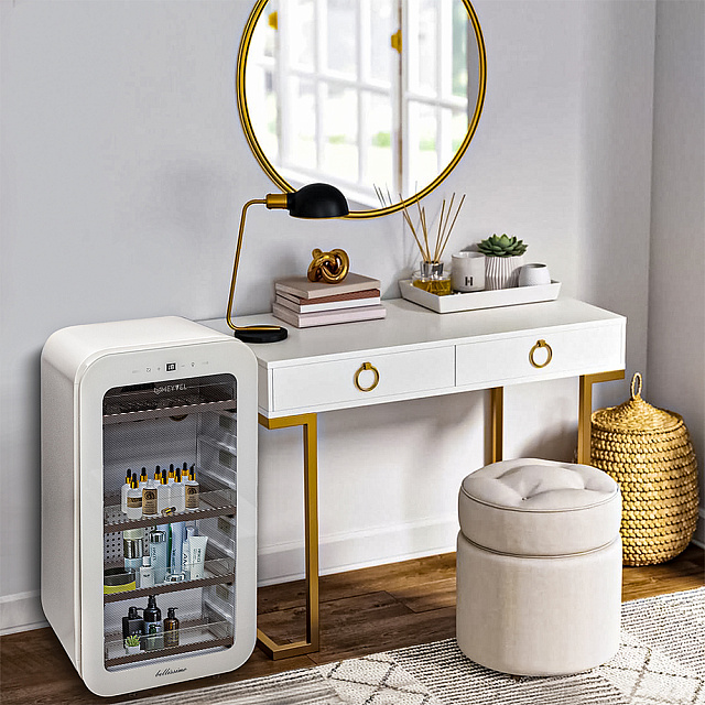 Холодильник для косметики и напитков MEYVEL MD71-White