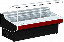 Витрина холодильная CRYSPI Magnum Quadro 2500 Д (без фронтальной панели и боковин)