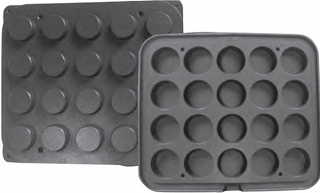 Форма для тарталетницы Pavoni COOKMATIC 21